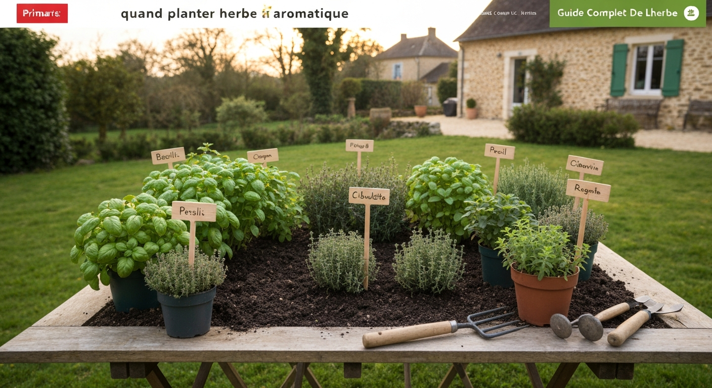 herbe aromatique quand planter