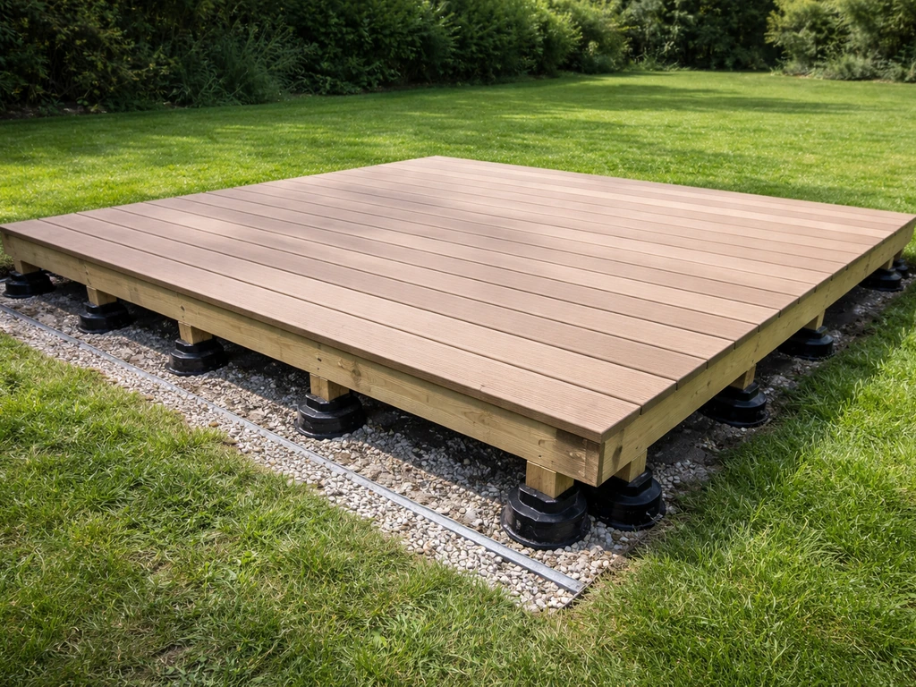 Comment faire une terrasse en bois sur de l’herbe