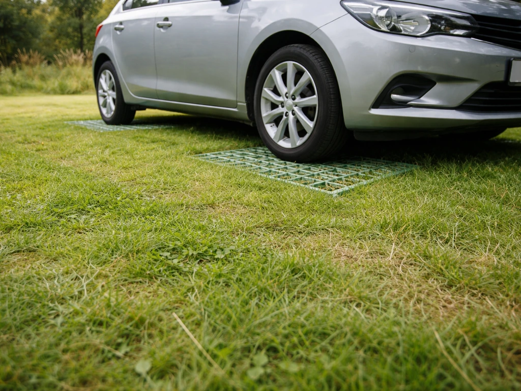 Garer voiture sur herbe : méthode immédiate sans abîmer la pelouse