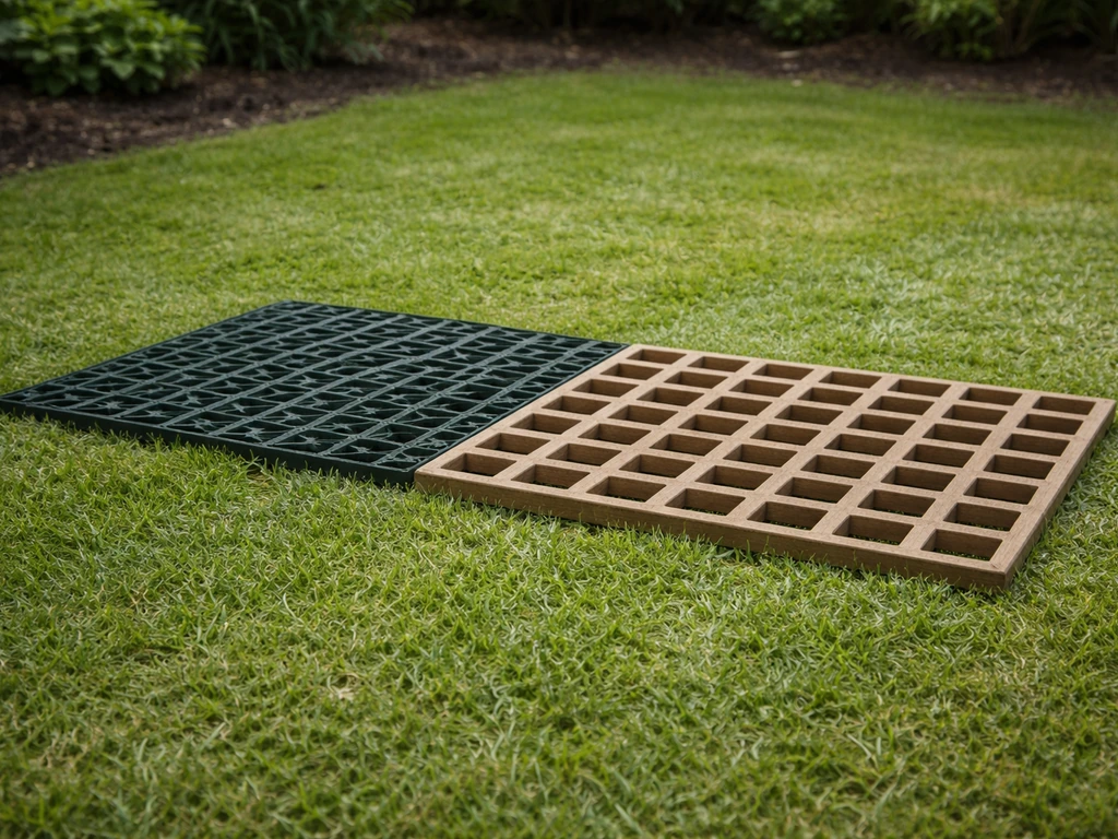 Peut-on poser des caillebotis sur de l’herbe ? Guide